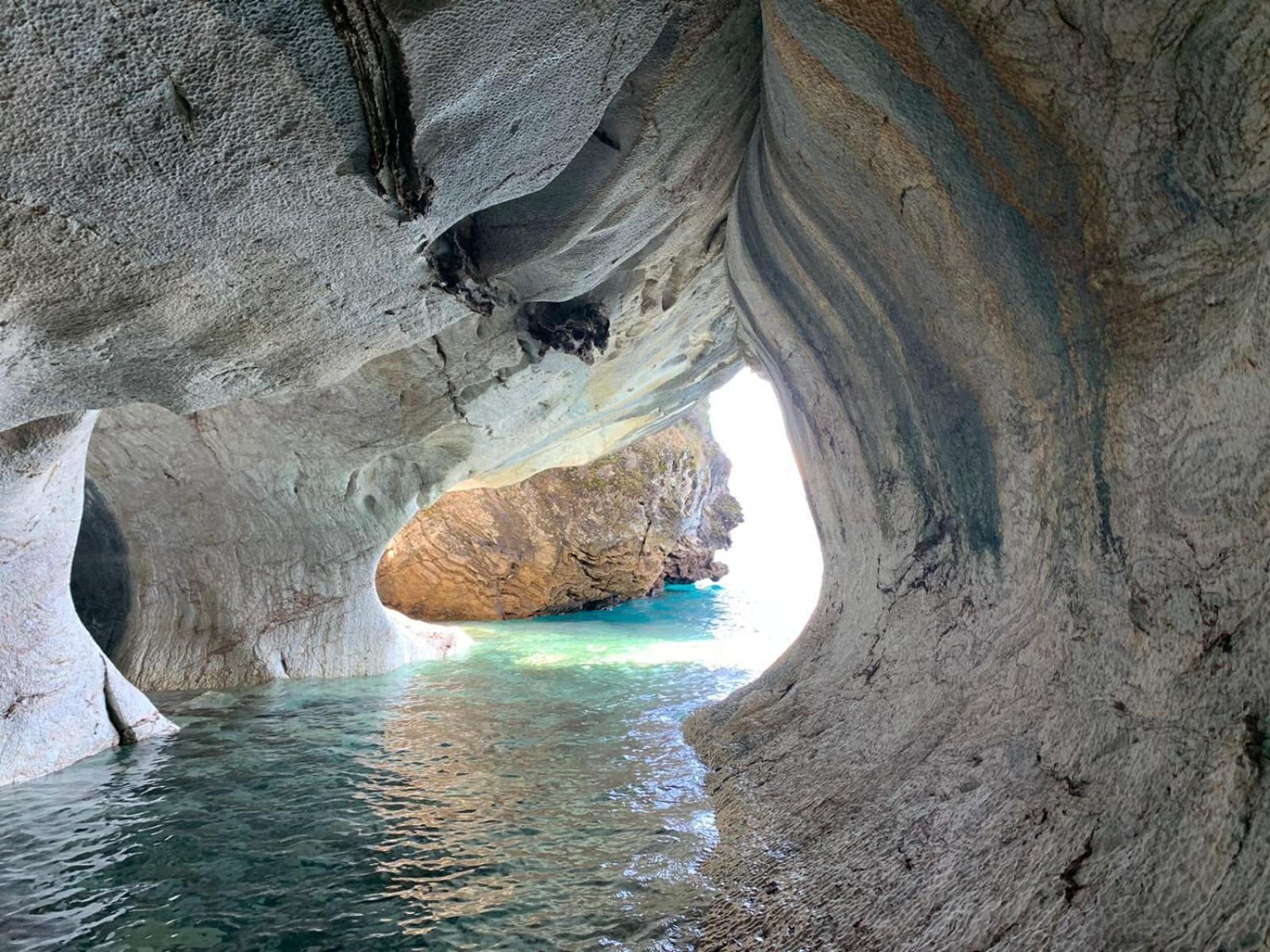 Cabaña cavernas austral puerto sanchez Villa Exterior foto